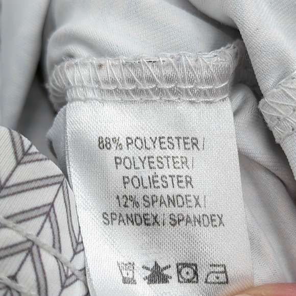 Fairway & Greene Gray Herringbone Stretch Lounge Pants Golf Athleisure Size L - Picture 4 of 8